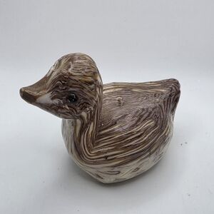 Vintage Gadwall Duck candle Cute MCM Rustic